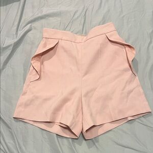 Sandro Soft Pink High Waist Women's Shorts